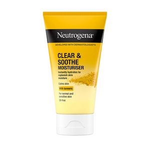 Neutrogena Clear & Soothe Oil-Free Gel Moisturiser 75ml