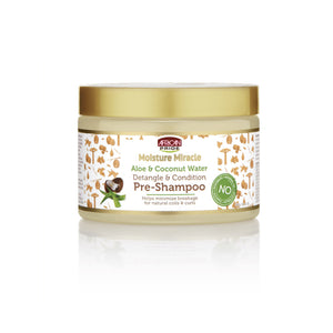 African Pride Moisture Miracle Aloe & Coconut Water Pre-Shampoo 340g