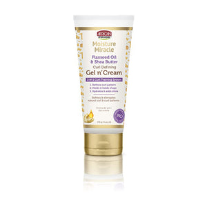 African Pride Moisture Miracle Flaxseed Oil & Shea Butter Gel N’ Cream 170g