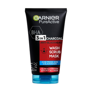 Garnier SkinActive Pure Active 3-in-1 Charcoal Anti-Blackhead 150 ml