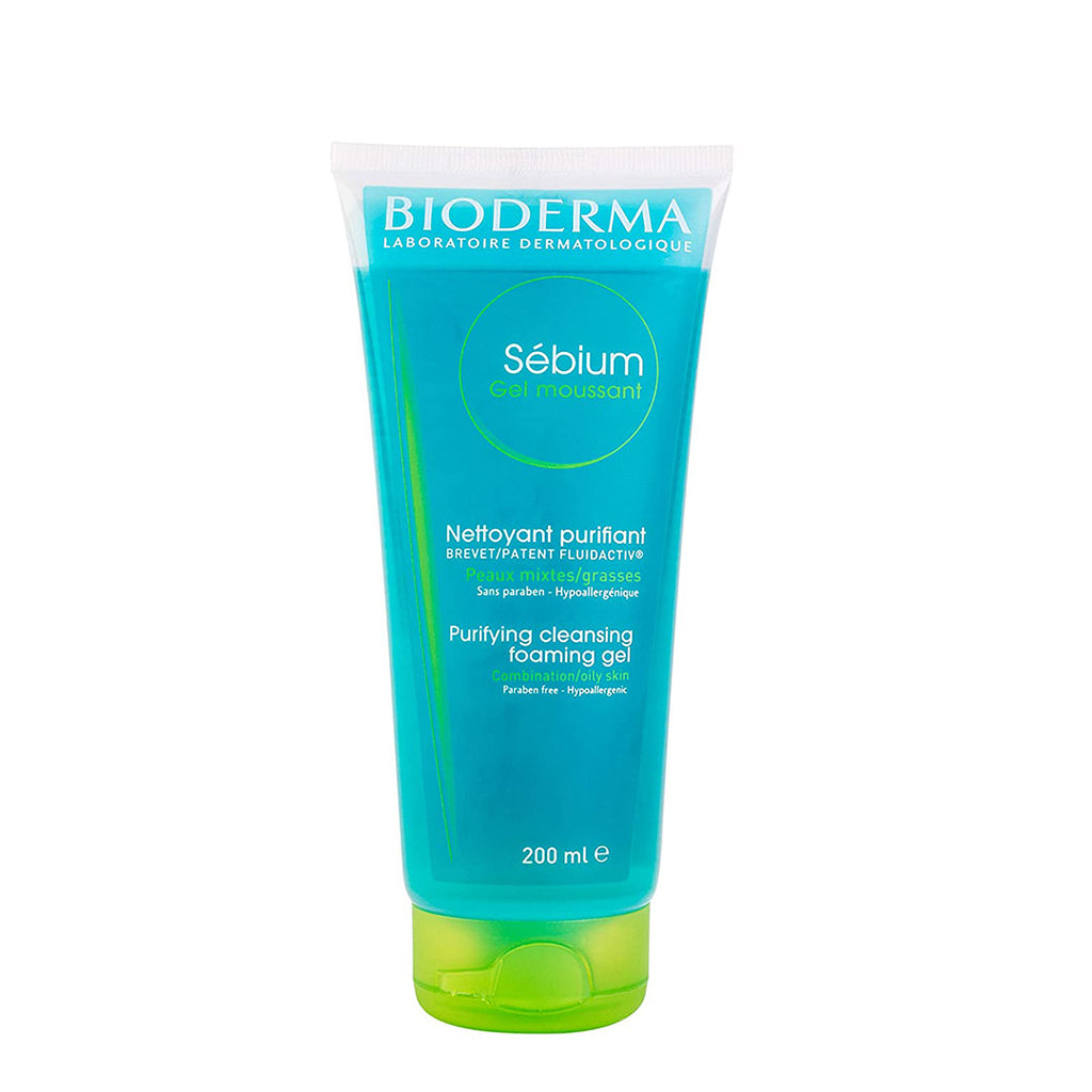 Bioderma Sebium Gel Moussant Purifying Cleansing Foaming Gel 200ml