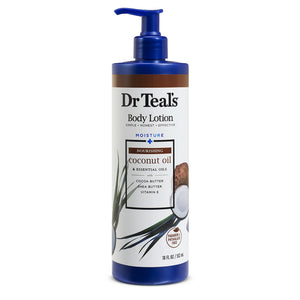 Dr Teal's Body Lotion Moisture Nourishing with Coconut Oil & Essential Oils 532ml